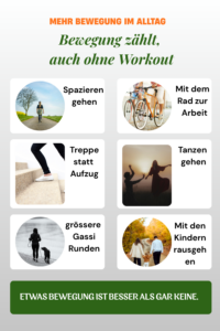 Mehr Bewegung im Alltag