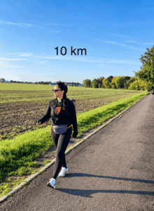 Bei Kilometer 10 meines 70 km Hike Deluxe bei Leipzig